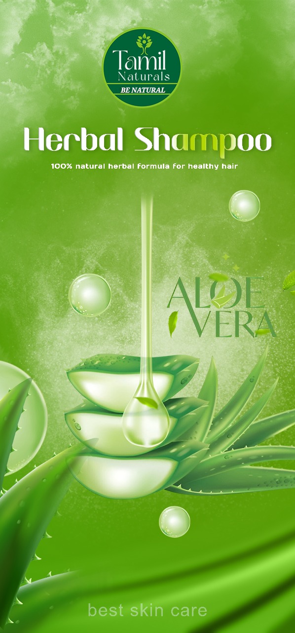 herbal shampoo