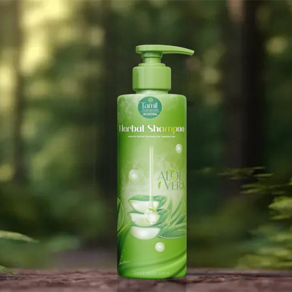 herbal shampoo